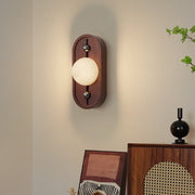 Bezel Alabaster Wandleuchte